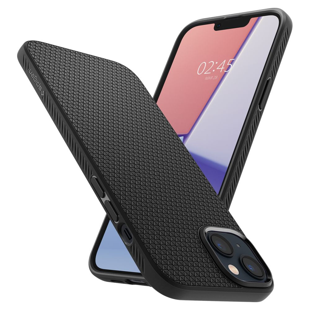 Kotelo Apple iPhone 14:lle, Spigen, Liquid Air, Mattamusta
