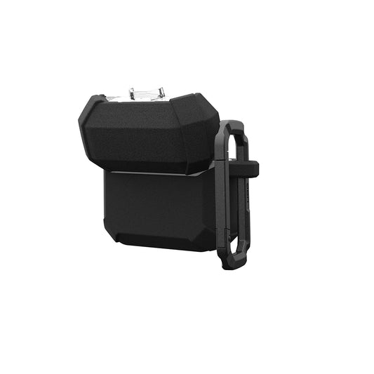 Urban Armor Gear Plasma -kuori Apple AirPods 4:lle, Musta