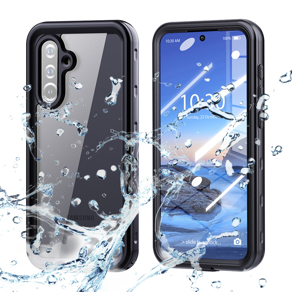 Vedenpitävä suojakuori Samsung Galaxy A36 A366:lle, ShellBox, Musta