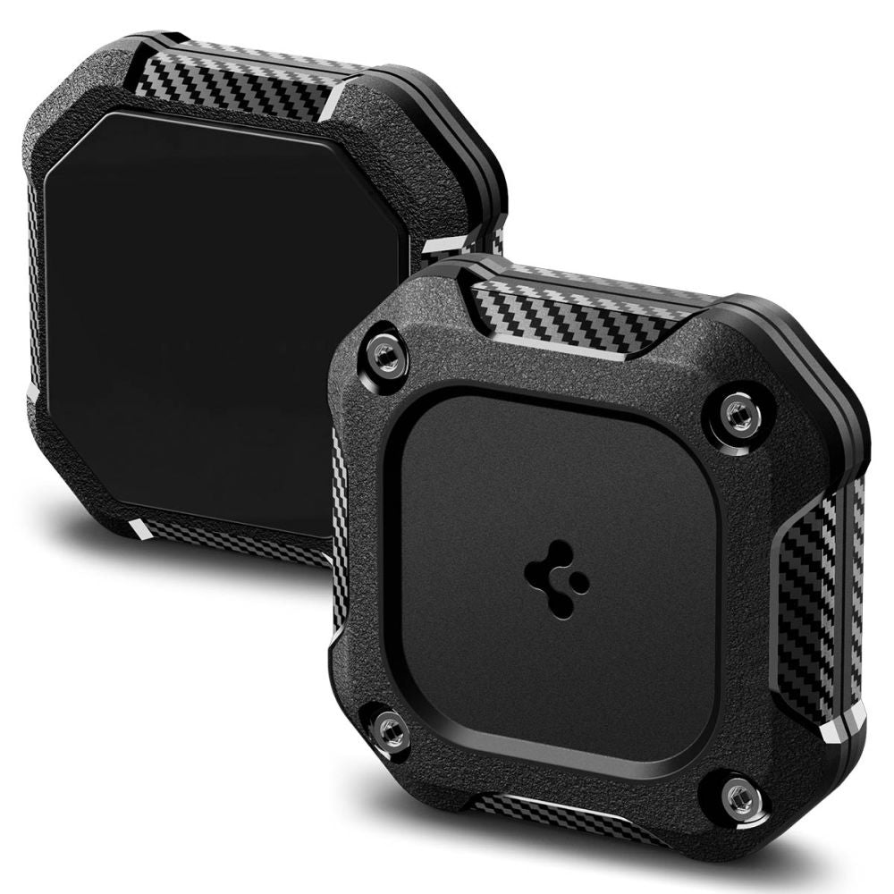 Vedenpitävä Spigen Tough Armor -suojakotelo Apple AirTagille, Musta ACS09781