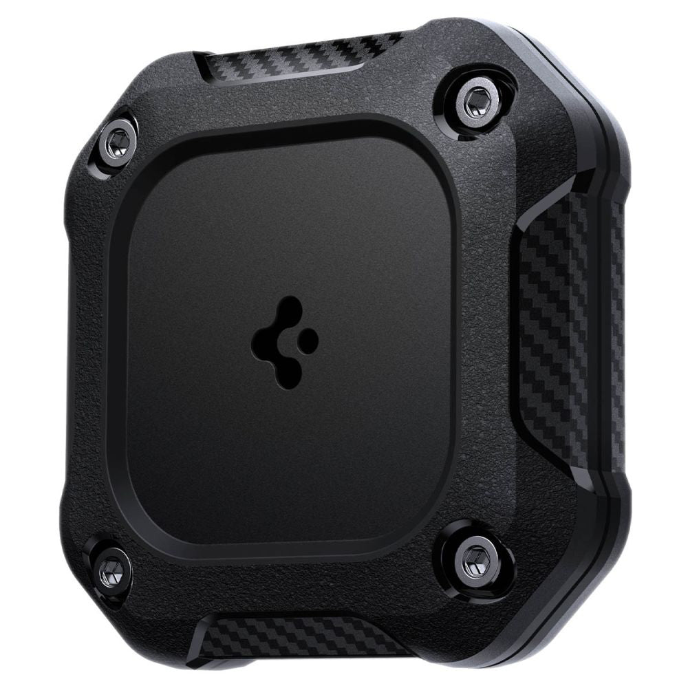 Vedenpitävä Spigen Tough Armor -suojakotelo Apple AirTagille, Musta ACS09781