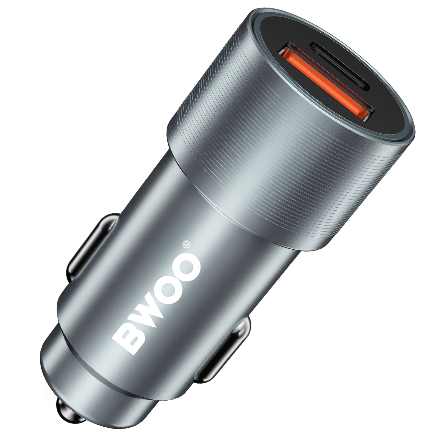 Autolaturi BWOO BO-CC73, 38W, 3A, 1 x USB-A - 1 x USB-C, hopea