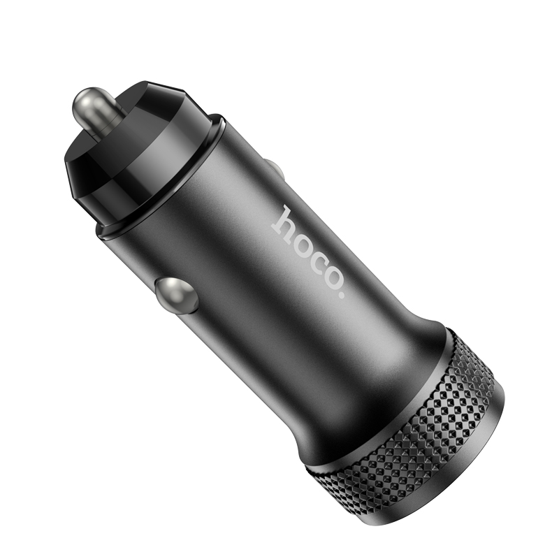 Autolaturi HOCO Z49A, 18W, 3A, 1 x USB-A, Musta