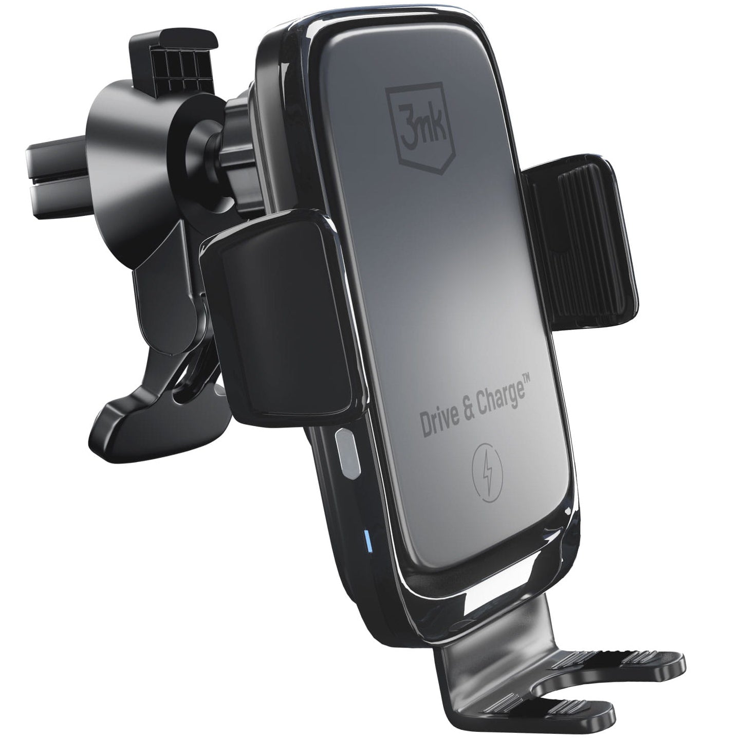 Langaton Autolaturi 3MK Drive&Charge, 15W, 1.67A, Musta