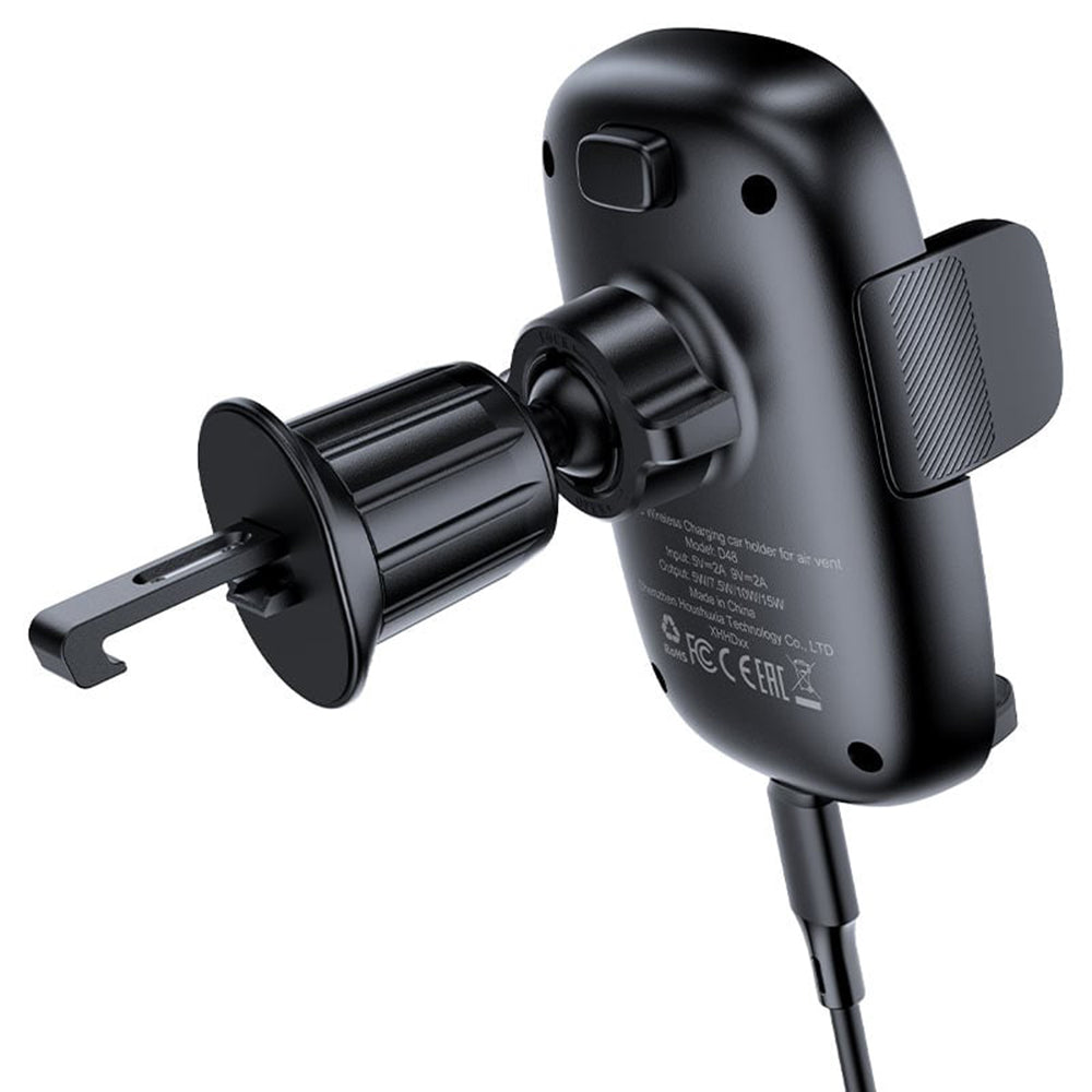 Langaton Autolaturi Acefast D48, 15W, 1.67A, Musta
