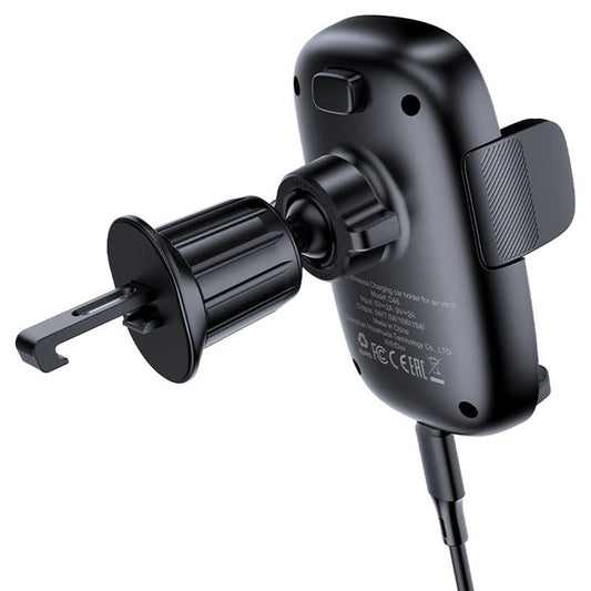 Langaton Autolaturi Acefast D48, 15W, 1.67A, Musta