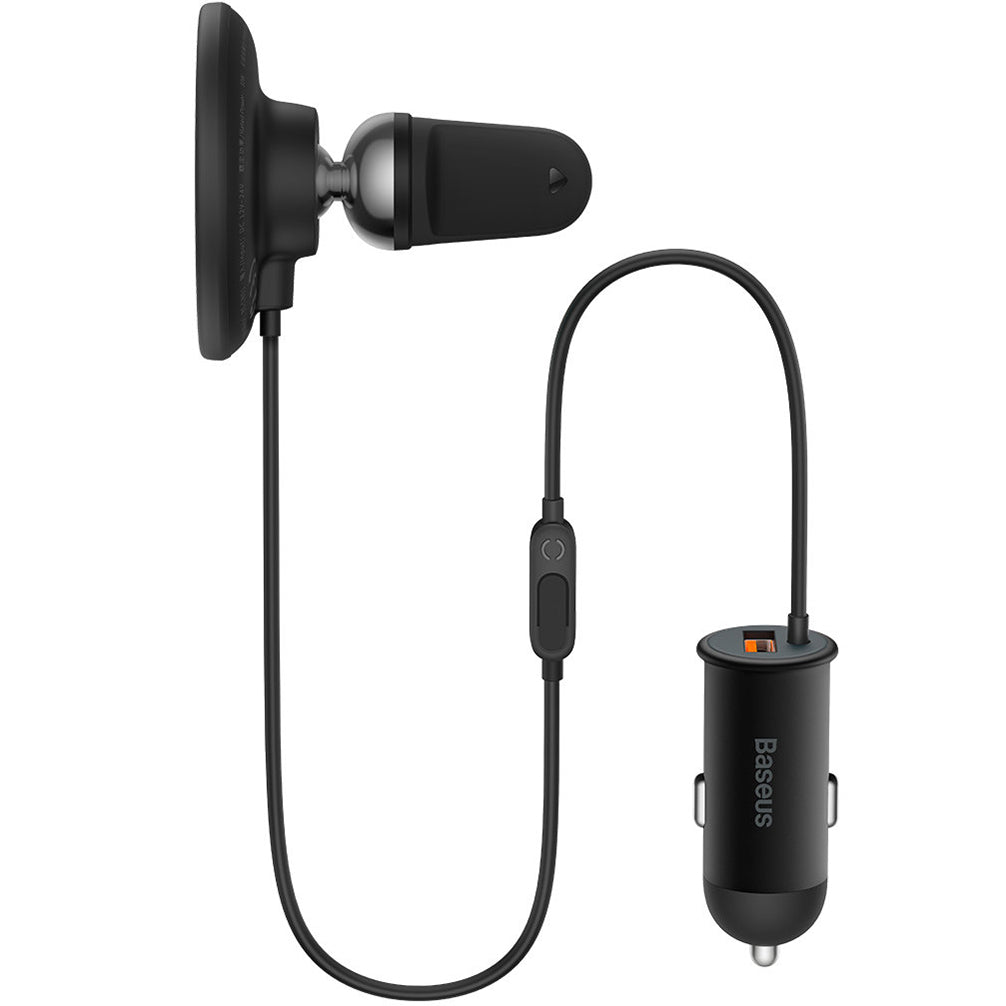 Baseus CW01 Langaton Autolaturi, 40W, 3A, Musta C40141000111-01