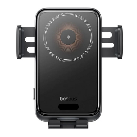 Langaton autolaturi Baseus Wisdom Pro Vent, 15W, 1.67A, Musta, Uudelleenpakattu C40381501123-00