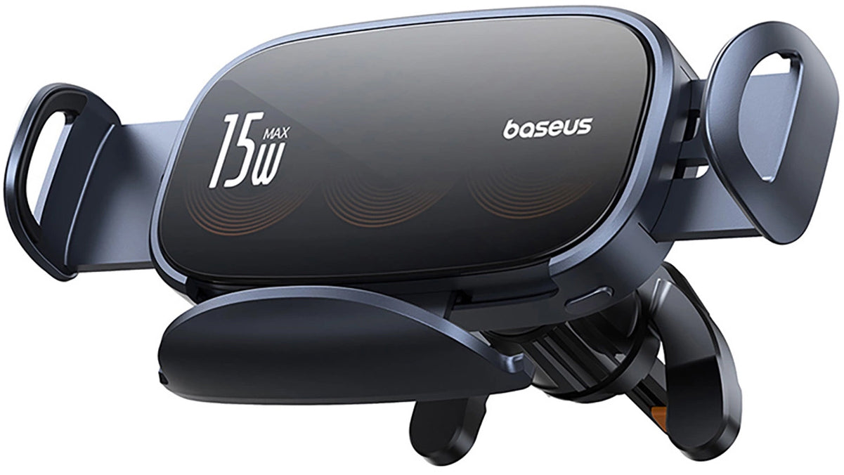 Baseus LightChaser Langaton Autolaturi, 15W, 1.67A, Musta, Uudelleenpakattu C40355901111-00