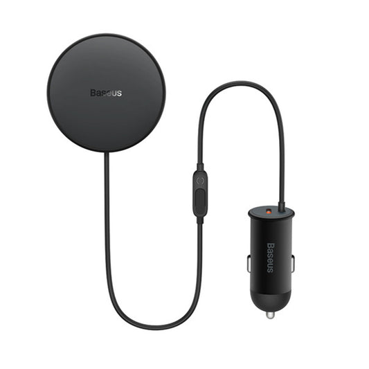 Baseus CW01 Langaton Autolaturi, 15W, 1.67A, Musta C0013A01