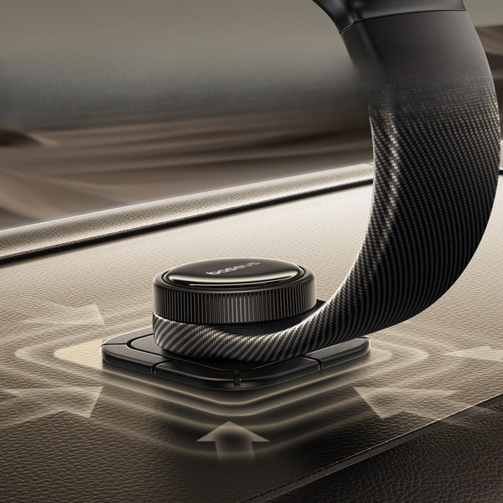 Baseus PrimeTrip C03 Pro langaton autolaturi, 15W, 1.67A, Musta C0013701