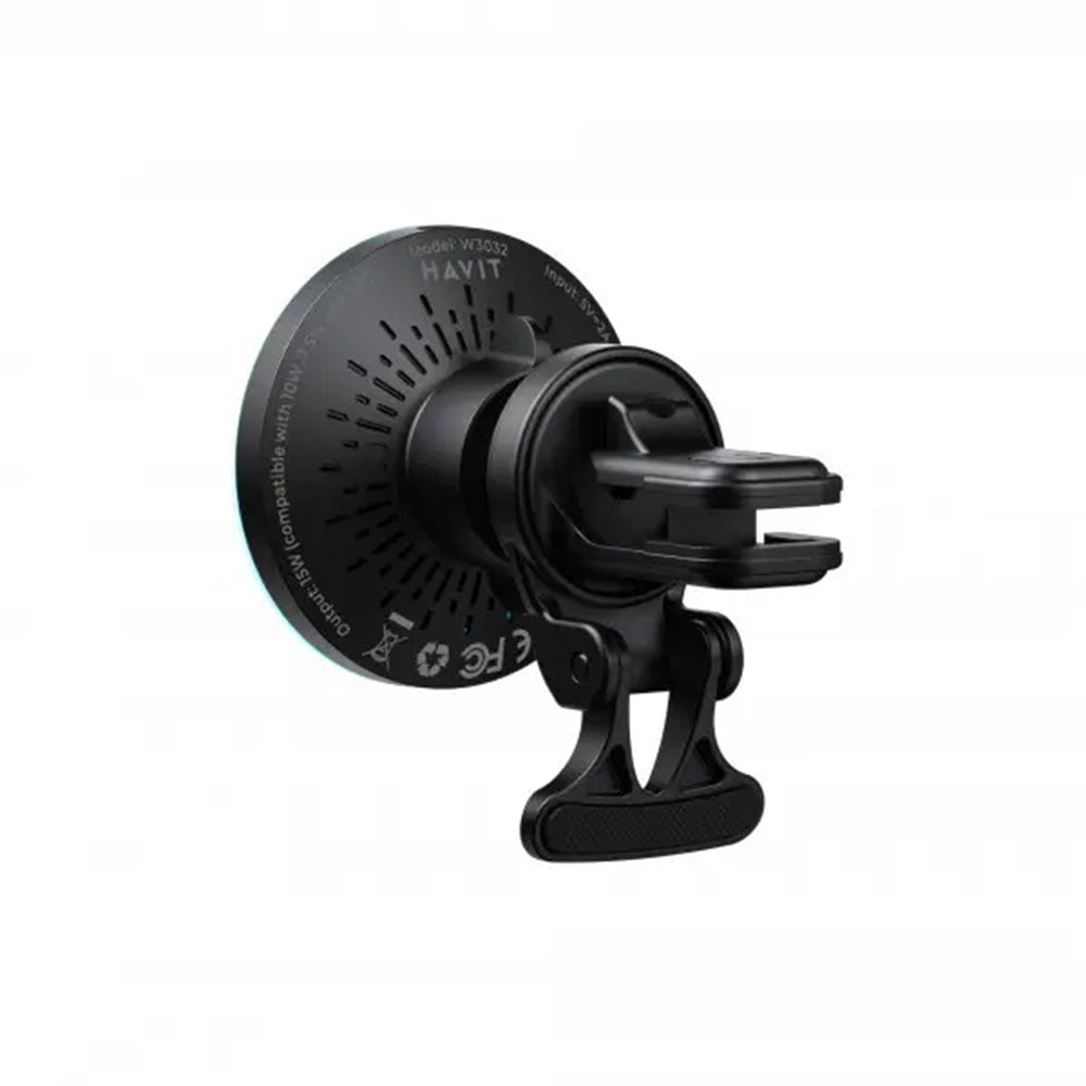 HAVIT W3032 Langaton Autolaturi, 15W, 1.67A, Musta
