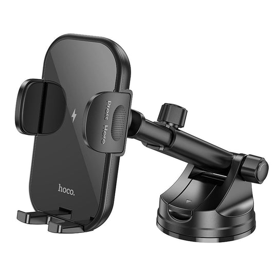 Langaton autolaturi HOCO HW5, 15W, 1.67A, musta