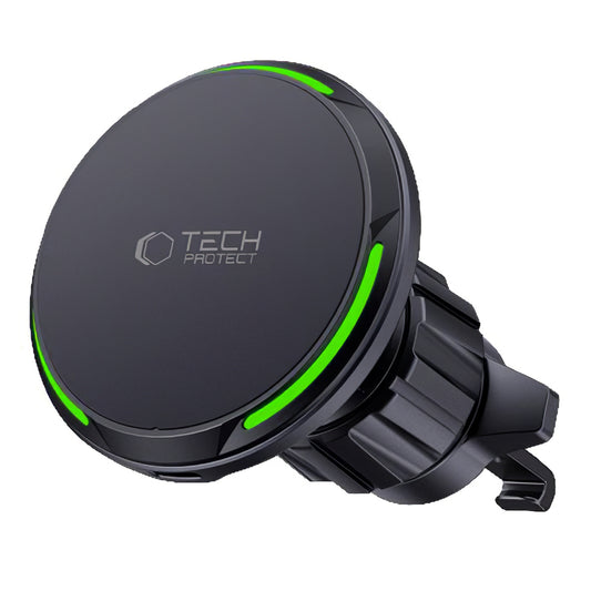 Langaton autolaturi Tech-Protect MM15W-V7 QI2, 15W, 1.67A, musta