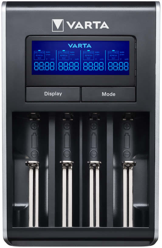 Varta-paristolaturi, AA / AAA, Musta