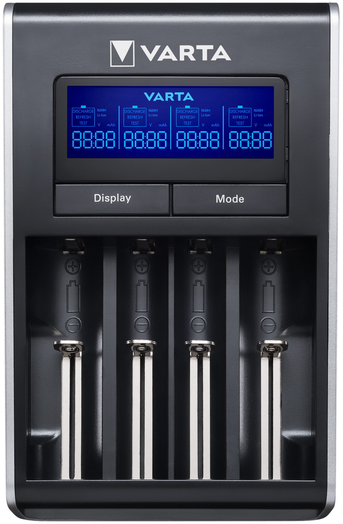 Varta-paristolaturi, AA / AAA, Musta