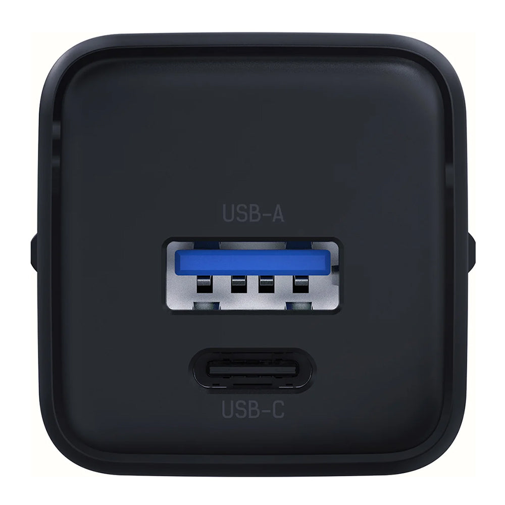 Verkkolaturi 3MK Hyper, 20W, 3A, 1 x USB-A - 1 x USB-C, Musta