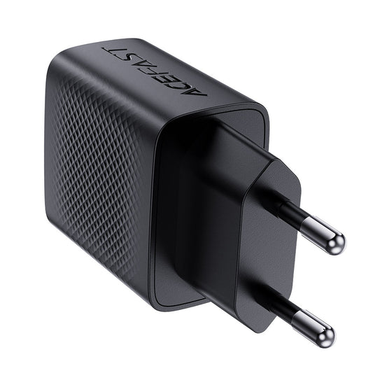 Acefast A82 Verkkolaturi, 20W, 3A, 1 x USB-C, Musta