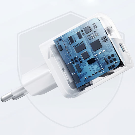 Anker 323 verkkolaturi, 33W, 3A, 1 x USB-A - 1 x USB-C, valkoinen A2331G21