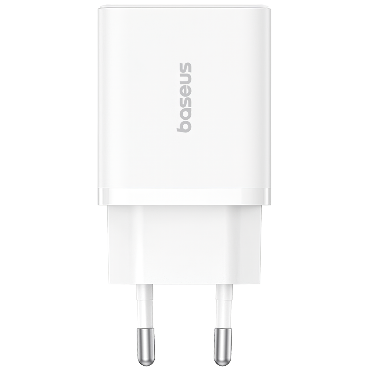 Baseus Cube -verkkolaturi, 20W, 3A, 1 x USB-A - 1 x USB-C, Valkoinen P10111403213-00