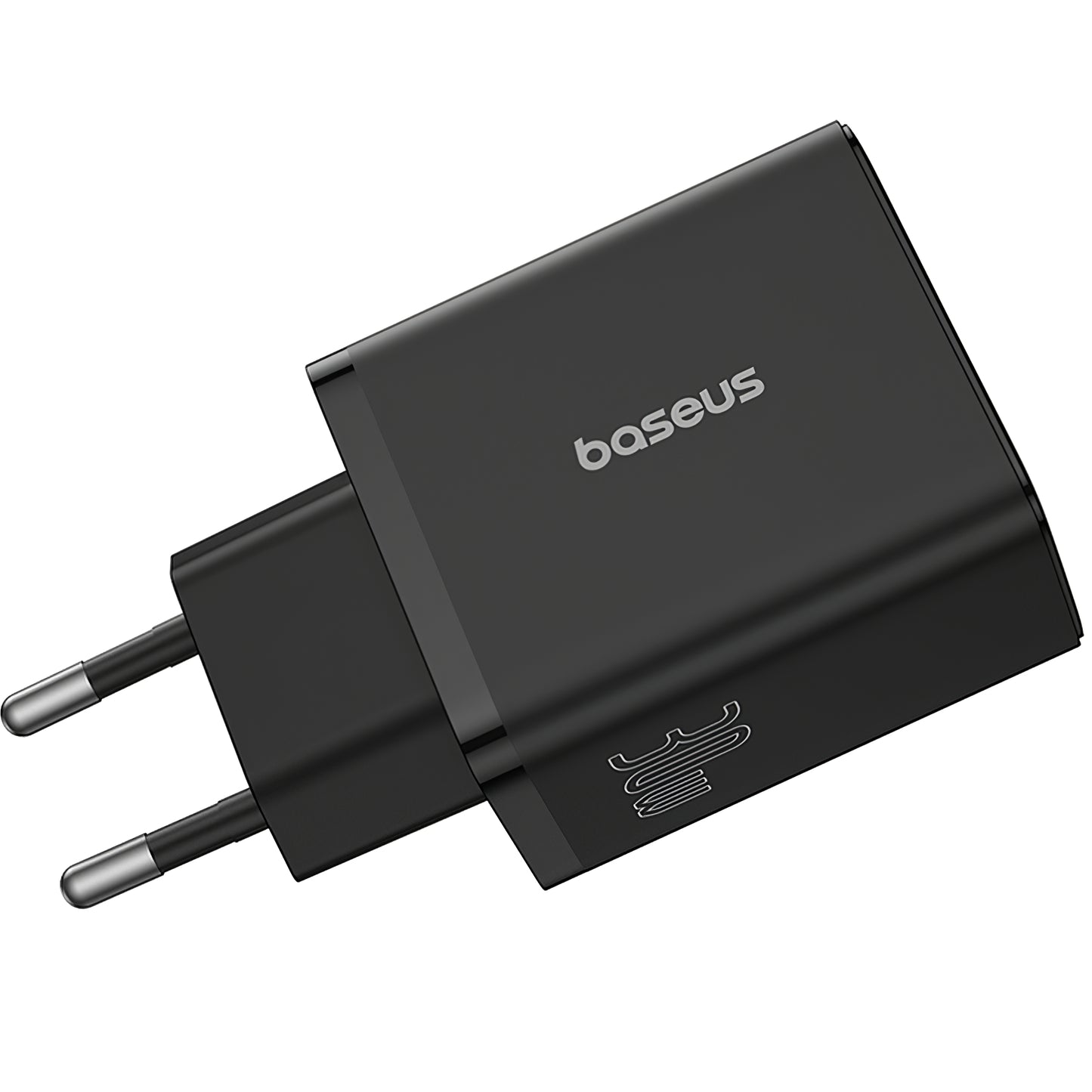 Verkkolaturi Baseus Cube, 30W, 3A, 1 x USB-C - 2 x USB-A, musta P10111402113113113-00