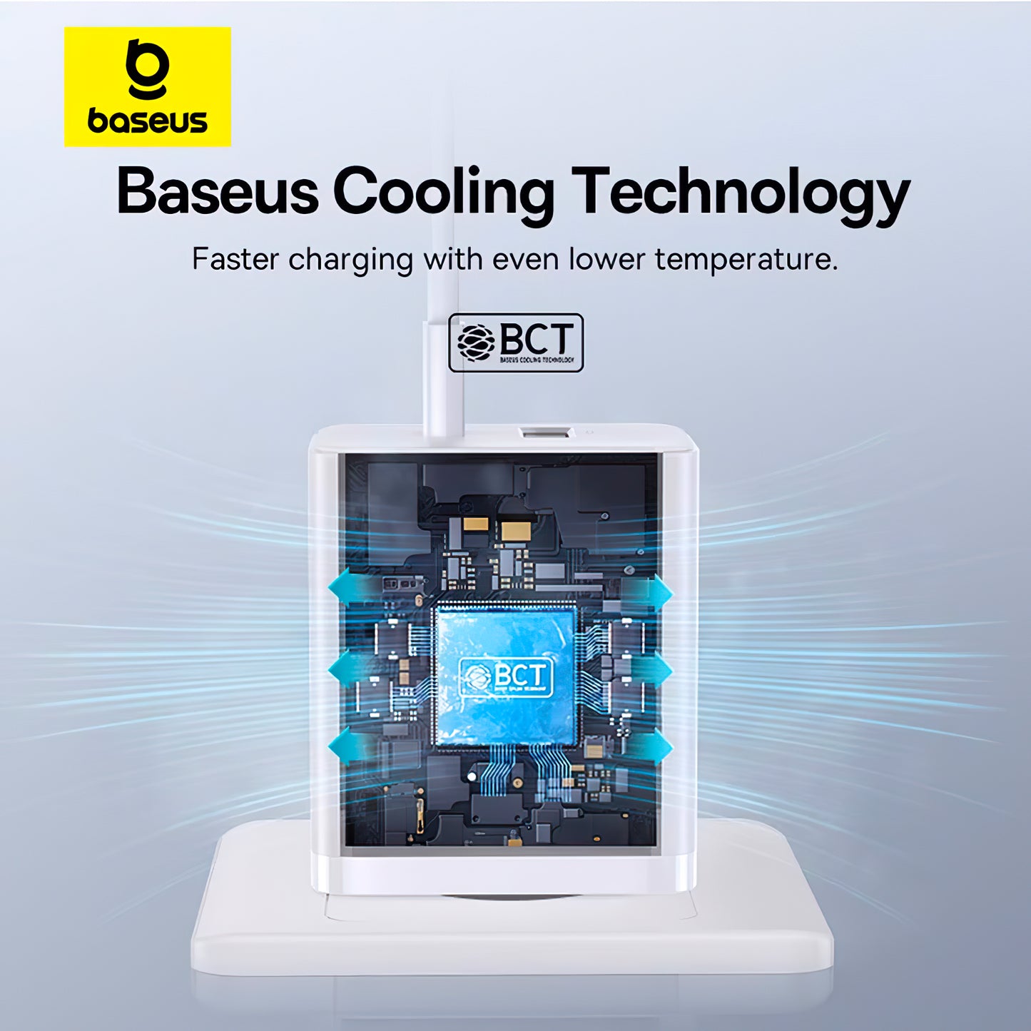 Verkkolaturi Baseus Cube, 30W, 2,4A, 1 x USB-A - 1 x USB-C, valkoinen P10111404213-00