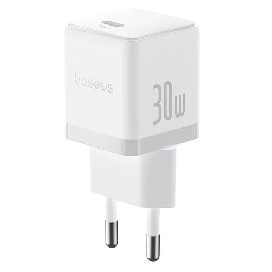 Baseus Palm -verkkolaturi, 30W, 3A, 1 x USB-C, Valkoinen P10111605213-00