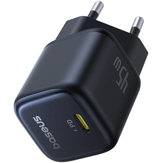 Verkkolaturi Baseus PicoGo, 45W, 3A, 1 x USB-C, Musta P10176800123-00