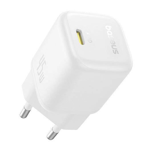 Baseus PicoGo -verkkolaturi, 45W, 3A, 1 x USB-C, Valkoinen P10176800213-00
