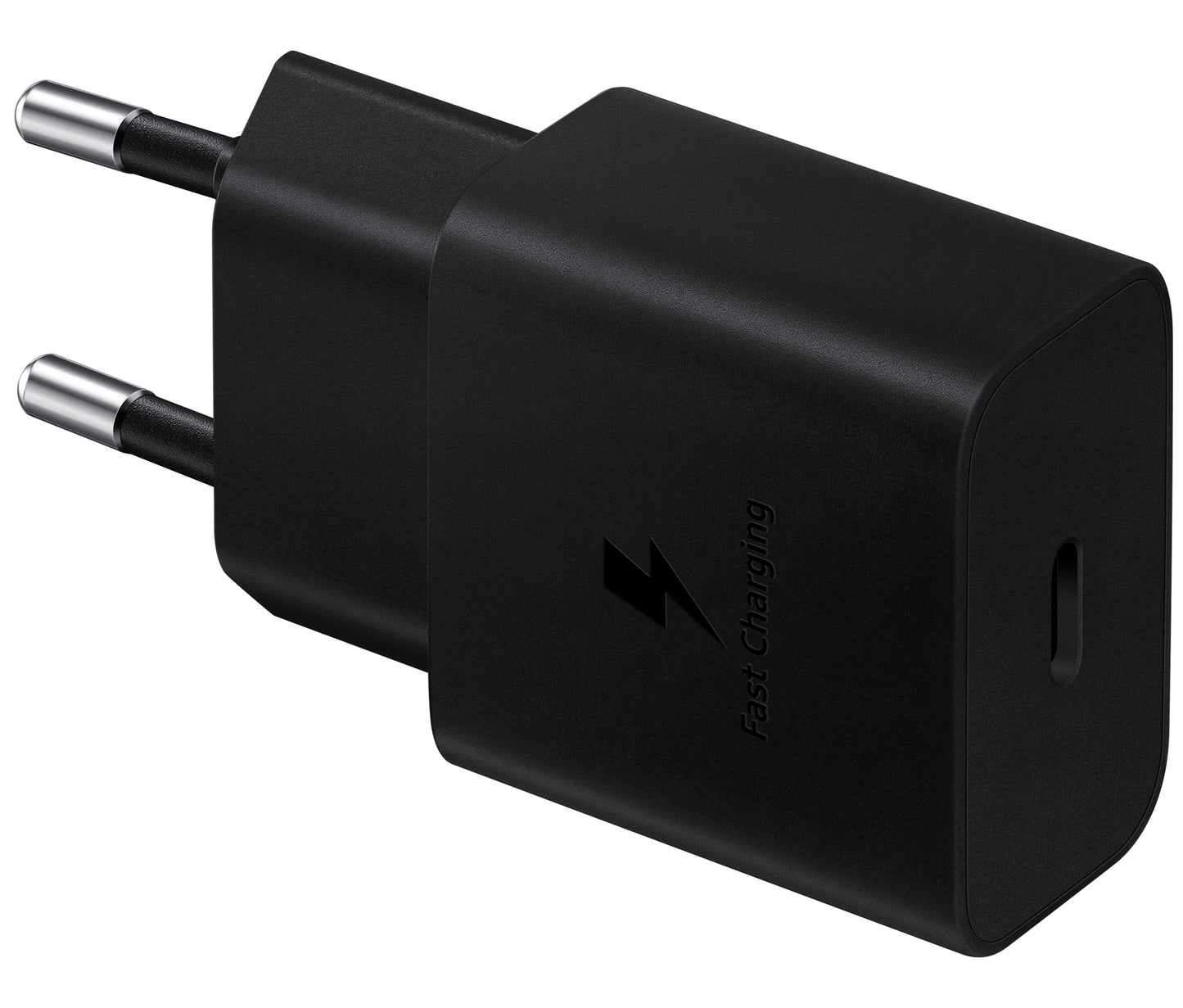 Samsung USB-C-verkkolaturi kaapelilla USB-C, 15W, 2A, 1 x USB-C, musta EP-T1510XBEGEU EP-T1510XBEGEU EP-T1510XBEGEU