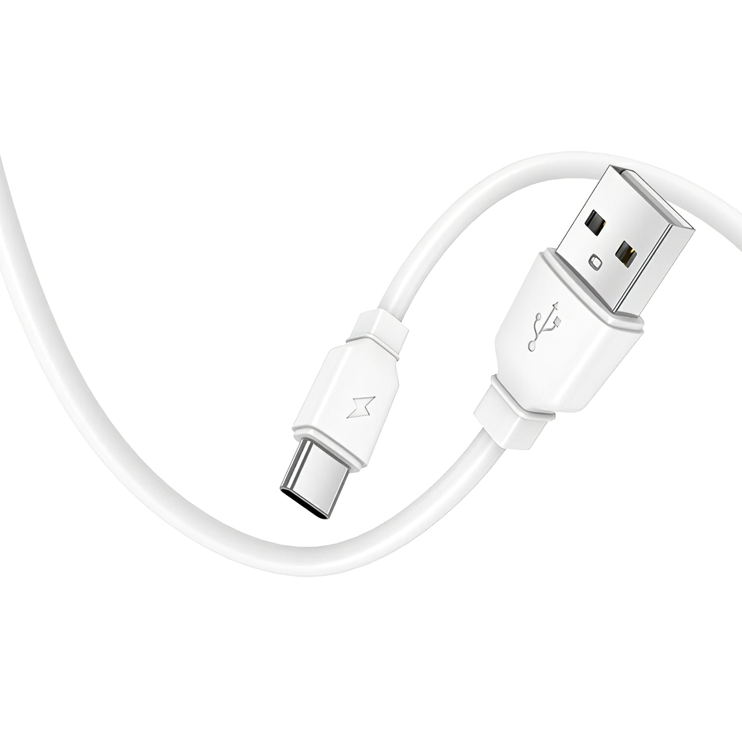 Prestico F7S USB-C-kaapeli Verkkolaturi Prestico F7S, 12W, 2.4A, 1 x USB-A, valkoinen