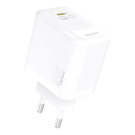 Verkkolaturi USB-C-kaapelilla Dudao A28C, 45W, 3A, 1 x USB-C, Valkoinen
