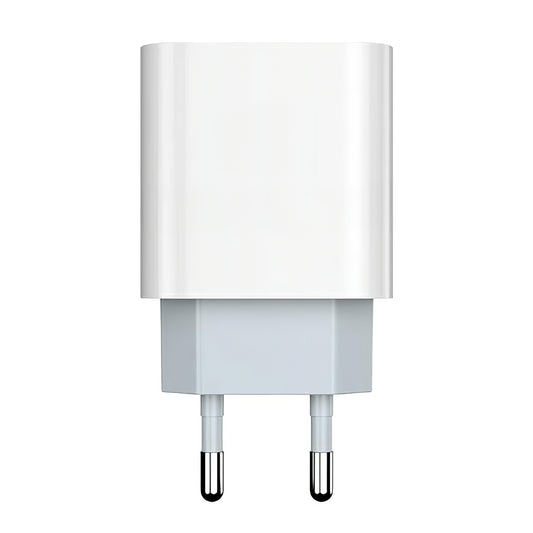 Verkkolaturi USB-C-kaapelilla Prestico F8S, 20W, 3A, 1 x USB-C, Valkoinen