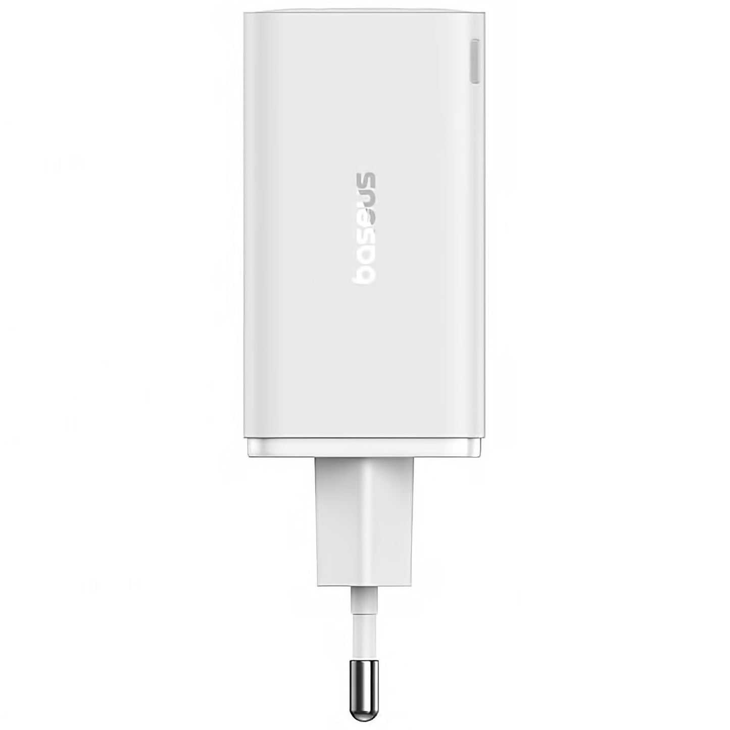 Baseus GaN6 Pro USB-C-verkkolaturi kaapelilla, 100W, 3.25A, 2 x USB-A - 2 x USB-C, Valkoinen P10162705212-00