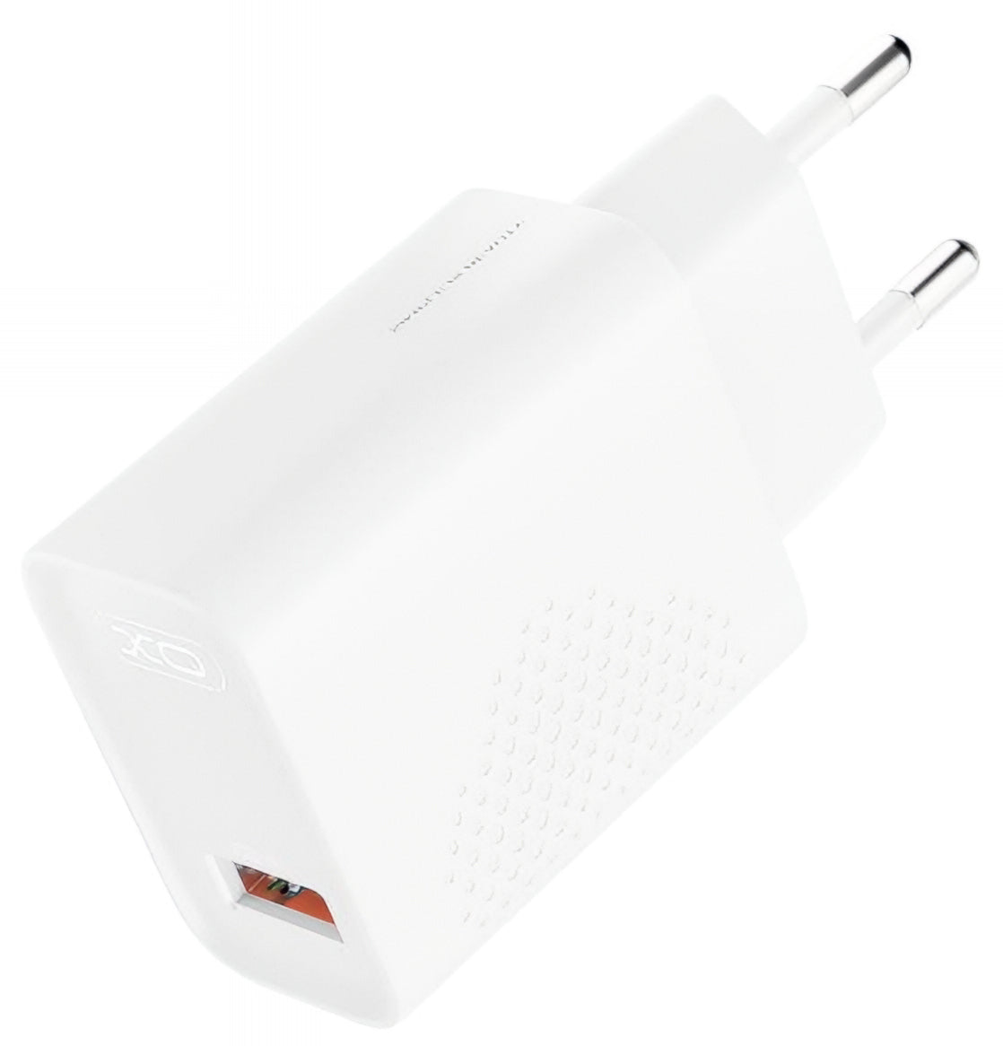 Verkkolaturi microUSB-kaapelilla XO Design L159, 18W, 3A, 1 x USB-A, Valkoinen