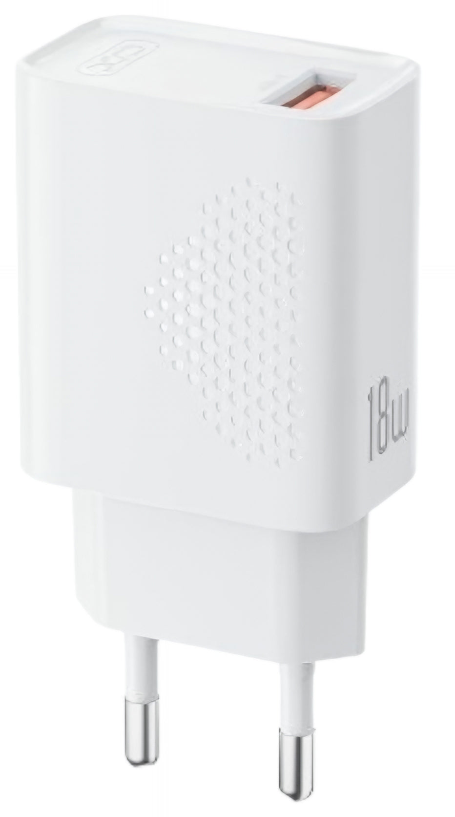 Verkkolaturi USB-C-kaapelilla XO Design L159, 18W, 3A, 1 x USB-A, Valkoinen