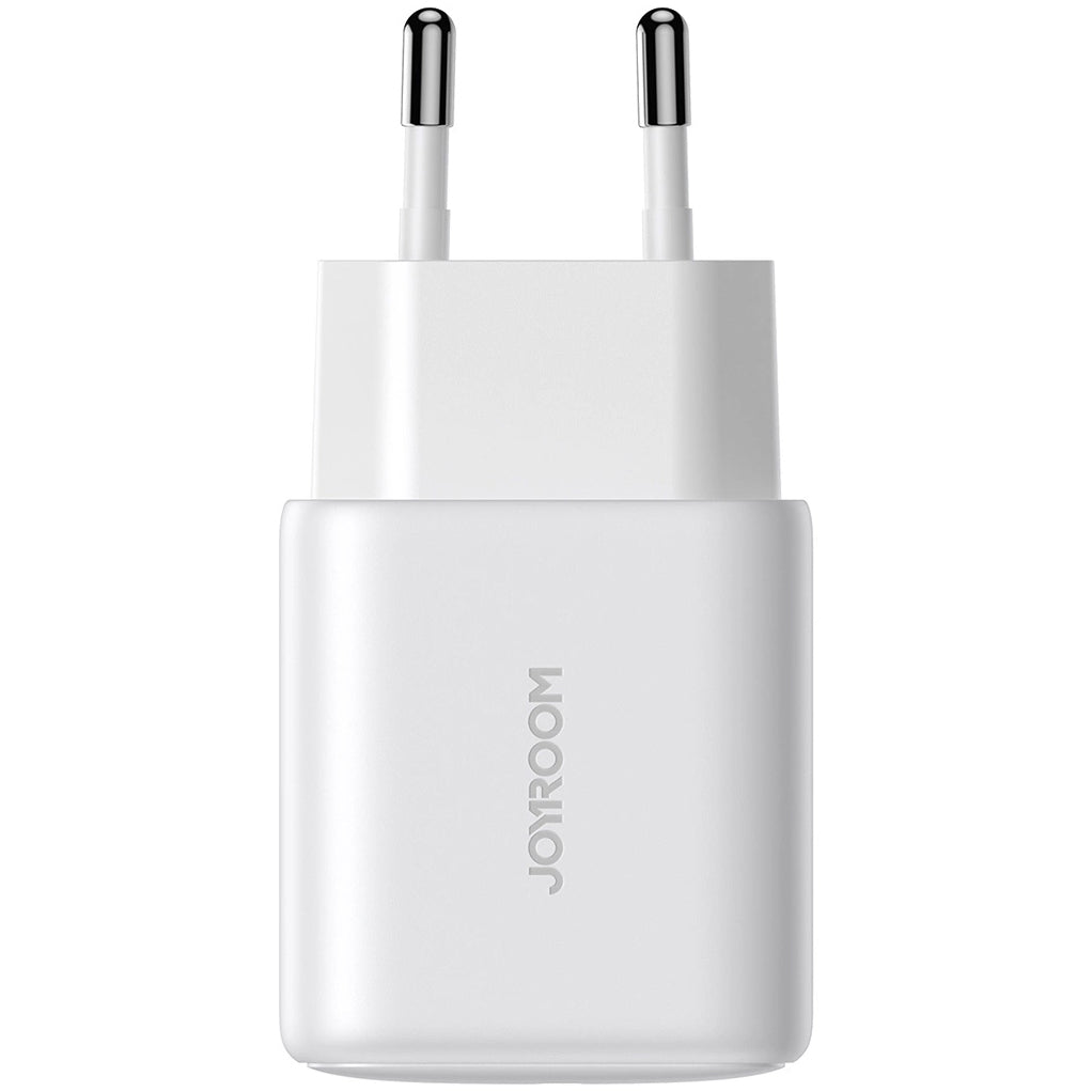 Verkkolaturi USB-C-kaapelilla Joyroom JR-TCF20, 20W, 3A, 1 x USB-C, Valkoinen