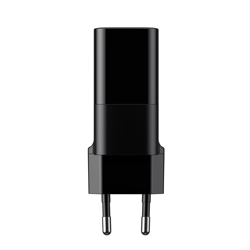 HAVIT UCLE001 Verkkolaturi, 30W, 3A, 2 x USB-A - 1 x USB-C, Musta