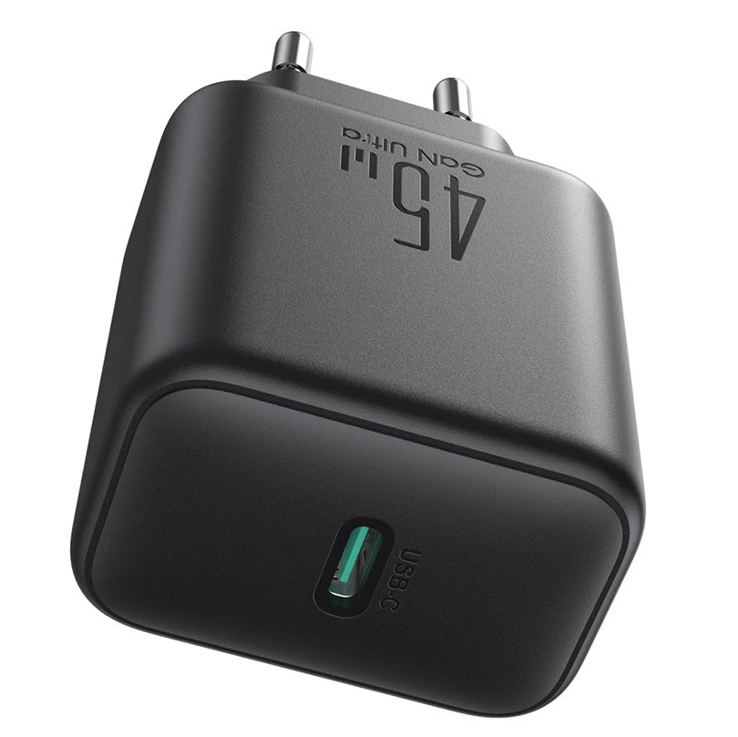 Joyroom JR-TCG13 -verkkolaturi, 45W, 3A, 1 x USB-C, Musta