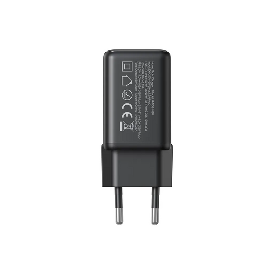 Verkkolaturi Joyroom JR-TCG18, 65W, 3.25A, 1 x USB-C, Musta