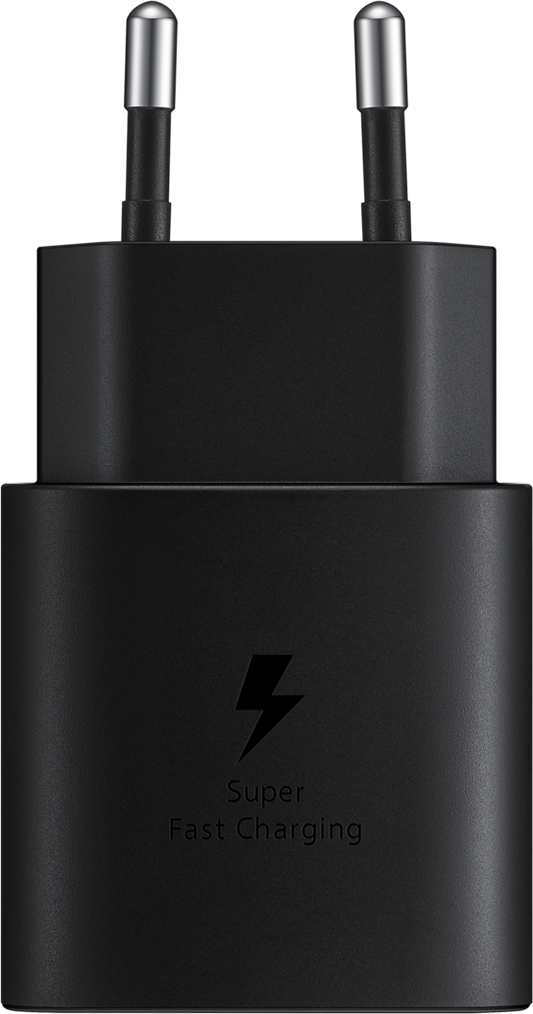 Verkkolaturi Samsung EP-TA800, 25W, 3A, 1 x USB-C, musta GP-PTU021SOABQ GP-PTU021SOABQ GP-PTU021SOABQ