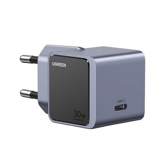 Verkkolaturi UGREEN X503 Nexode Air, 30W, 3A, 1 x USB-C, harmaa