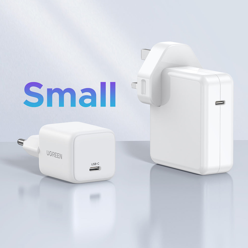 UGREEN X512 Verkkolaturi, 20W, 3A, 1 x USB-C, Valkoinen