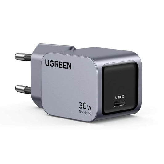 Verkkolaturi UGREEN X703 Nexode Pro, 30W, 3A, 1 x USB-C, harmaa