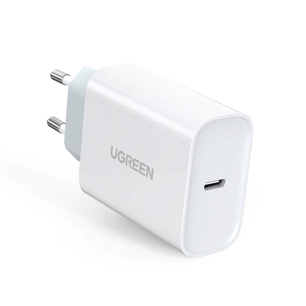 Verkkolaturi UGREEN CD127, 30W, 3A, 1 x USB-C, Valkoinen