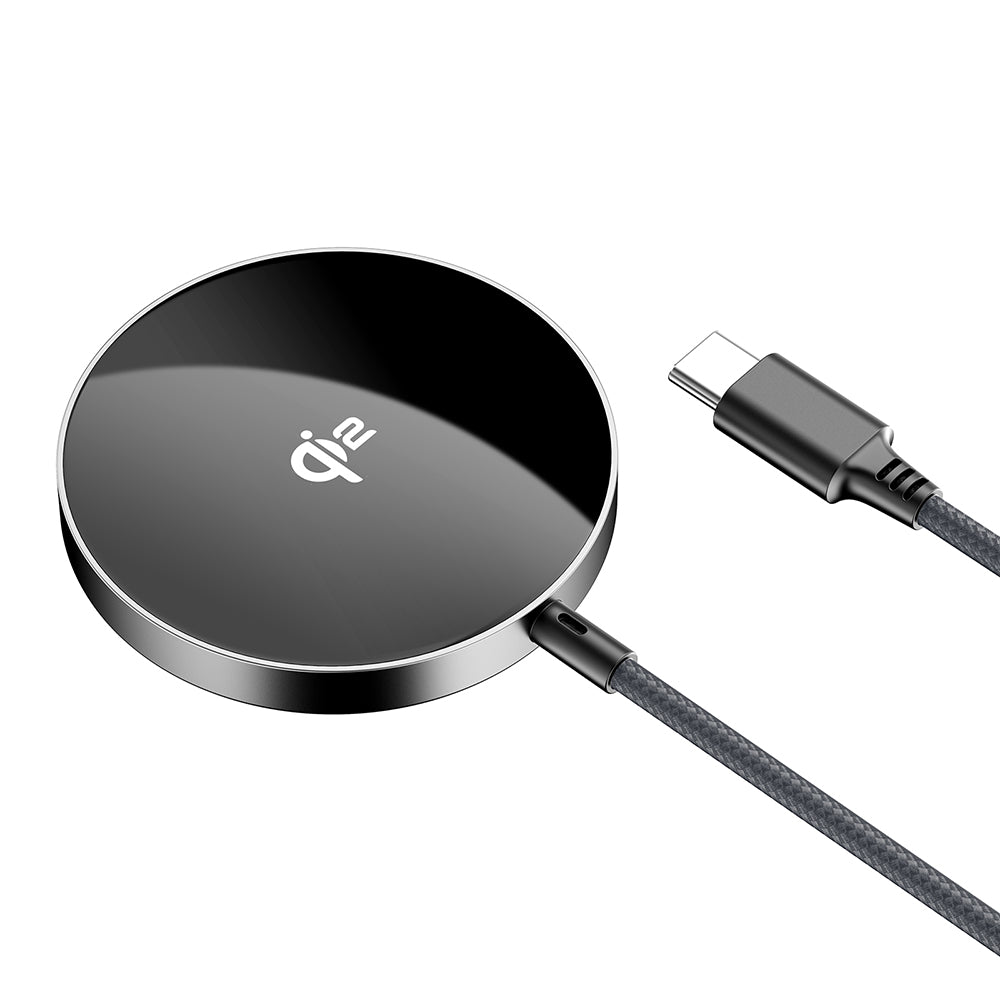 Langaton verkkolaturi Acefast E24, 15W, 1.67A, Harmaa