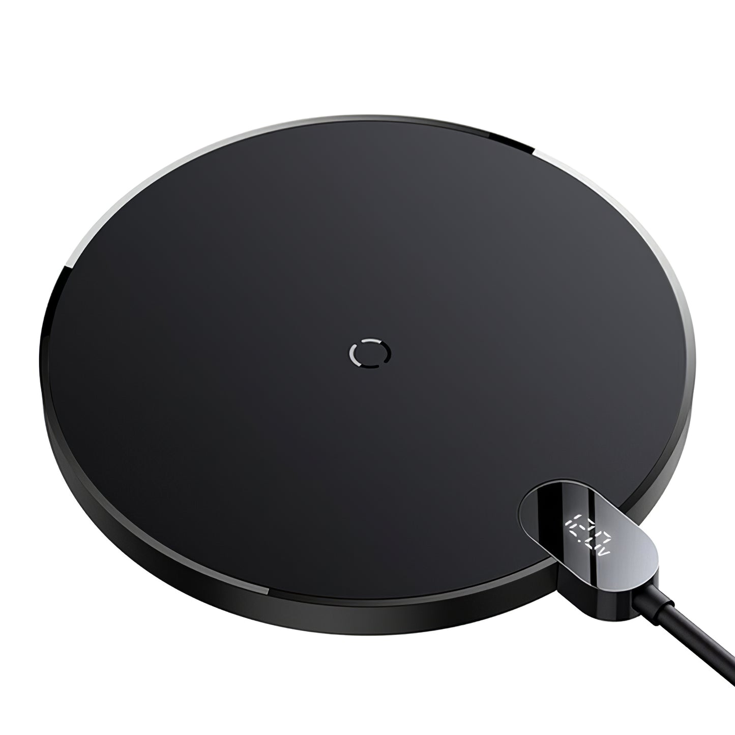 Baseus Digital Led Display Gen 2 Wireless Network Charger, 15W, 1.67A, Black CCED000001