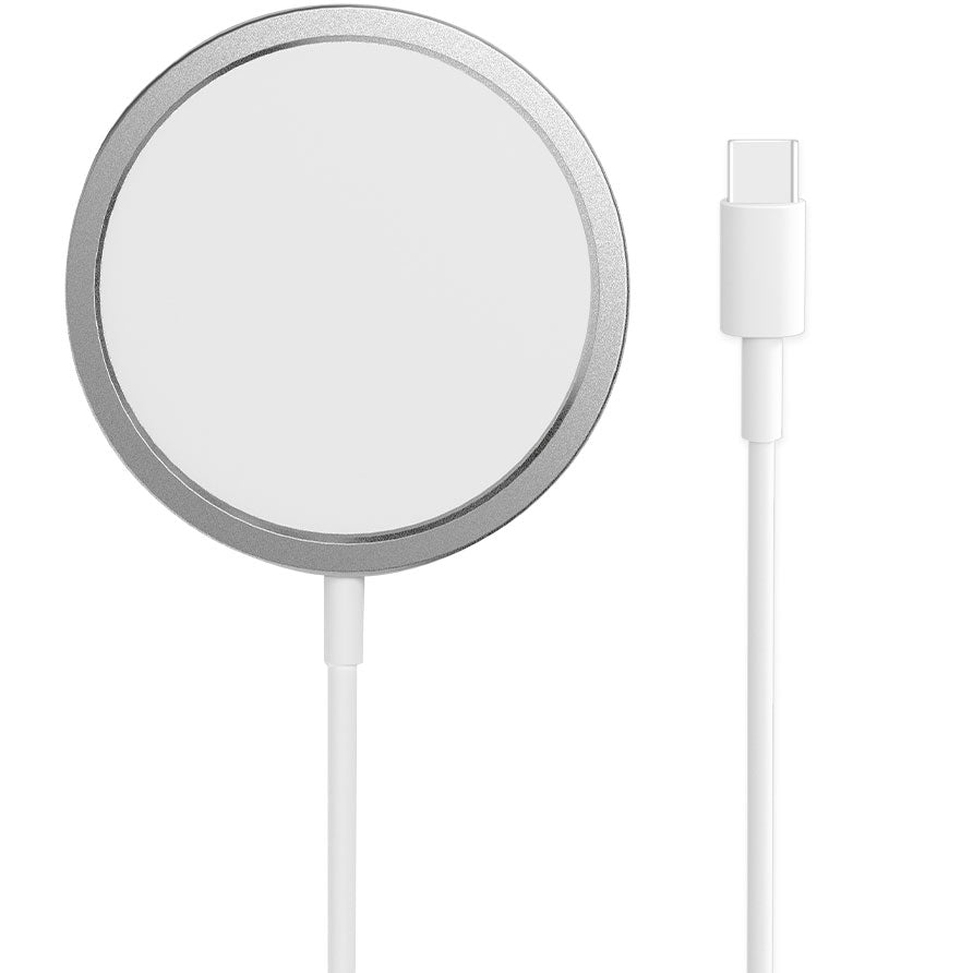 Langaton verkkolaturi BWOO WL-12, 15W, 1.67A, Valkoinen