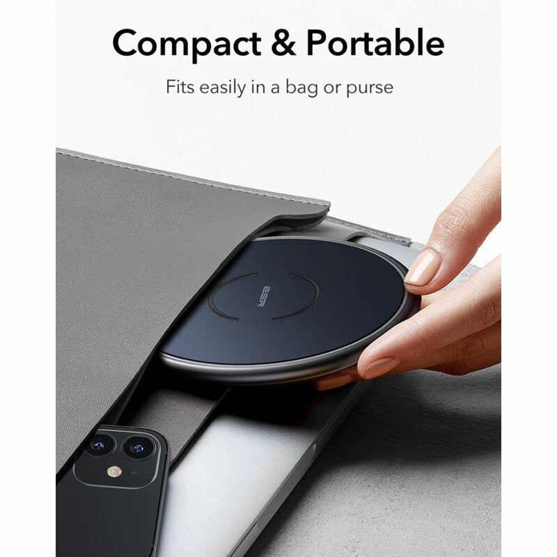 ESR Halolock langaton verkkolaturi, 10W, 1.1A, Sininen