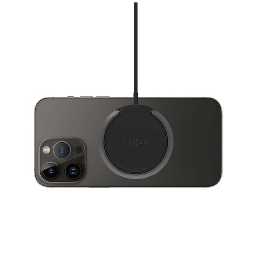 Langaton Fixed Ring -verkkolaturi, 15W, 1.67A, Musta